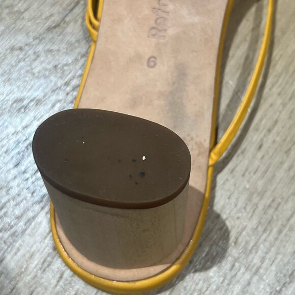 Reformation Rachel Sandal in Ochre (size 6) - Picture 8 of 8